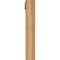Ekena Millwork Thorton Block Rough Sawn Bracket w/ Offset Brace, Western Red Cedar, 6"W x 30"D x 38"H BKT0604X30X38THR05RWR - alternate 4